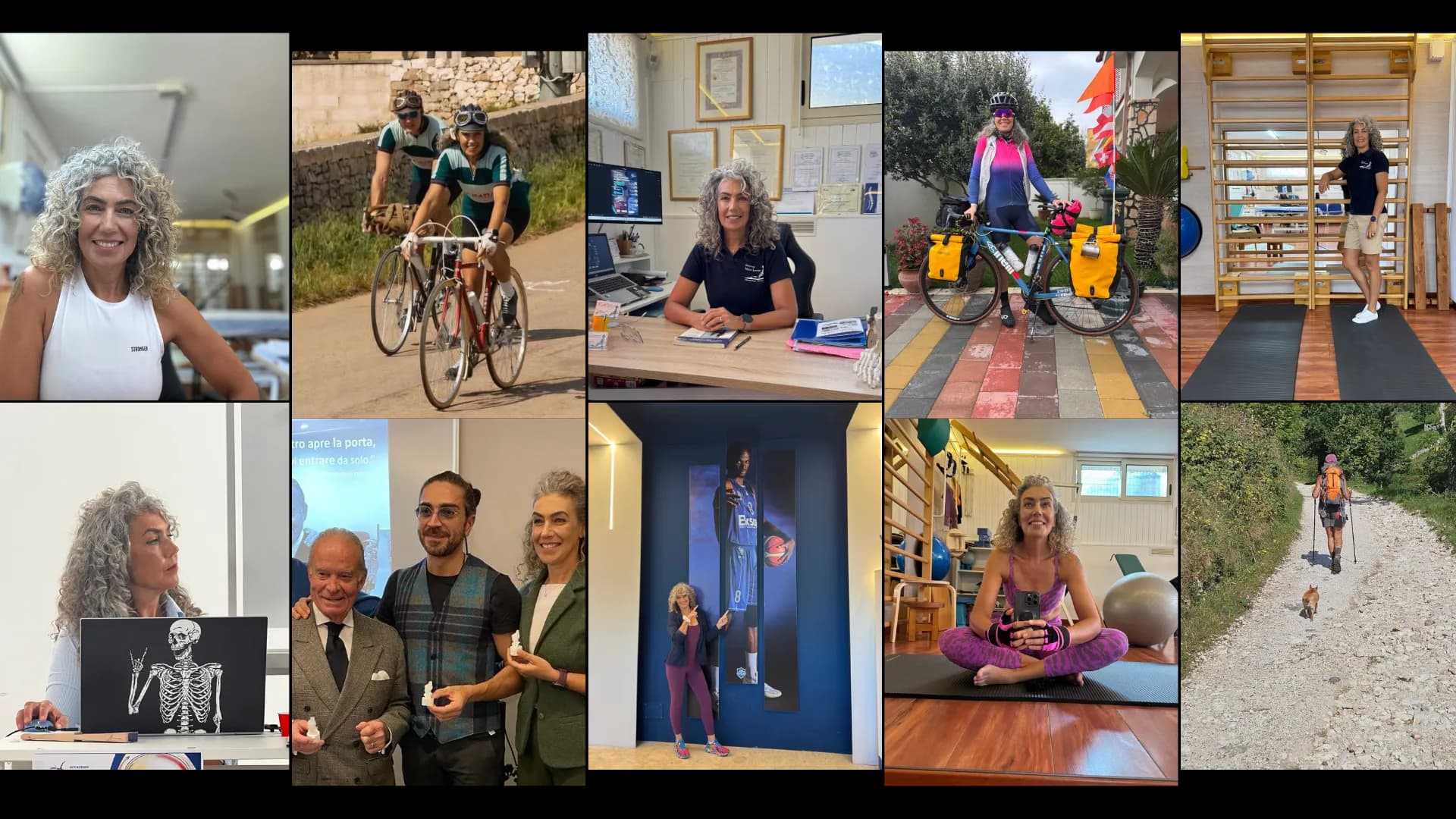 Vera Lezza tra sport, bici e natura